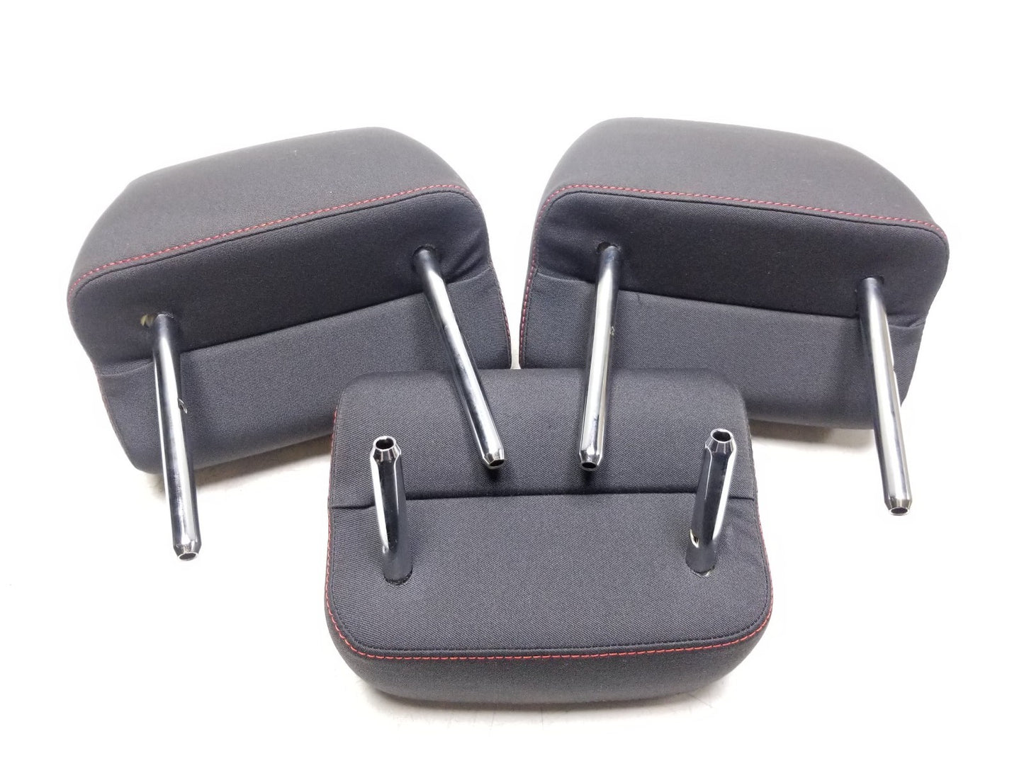 2010 - 2014 VW Golf GTI Rear Seat Headrest Set 3 OEM