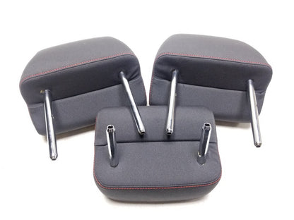 2010 - 2014 VW Golf GTI Rear Seat Headrest Set 3 OEM