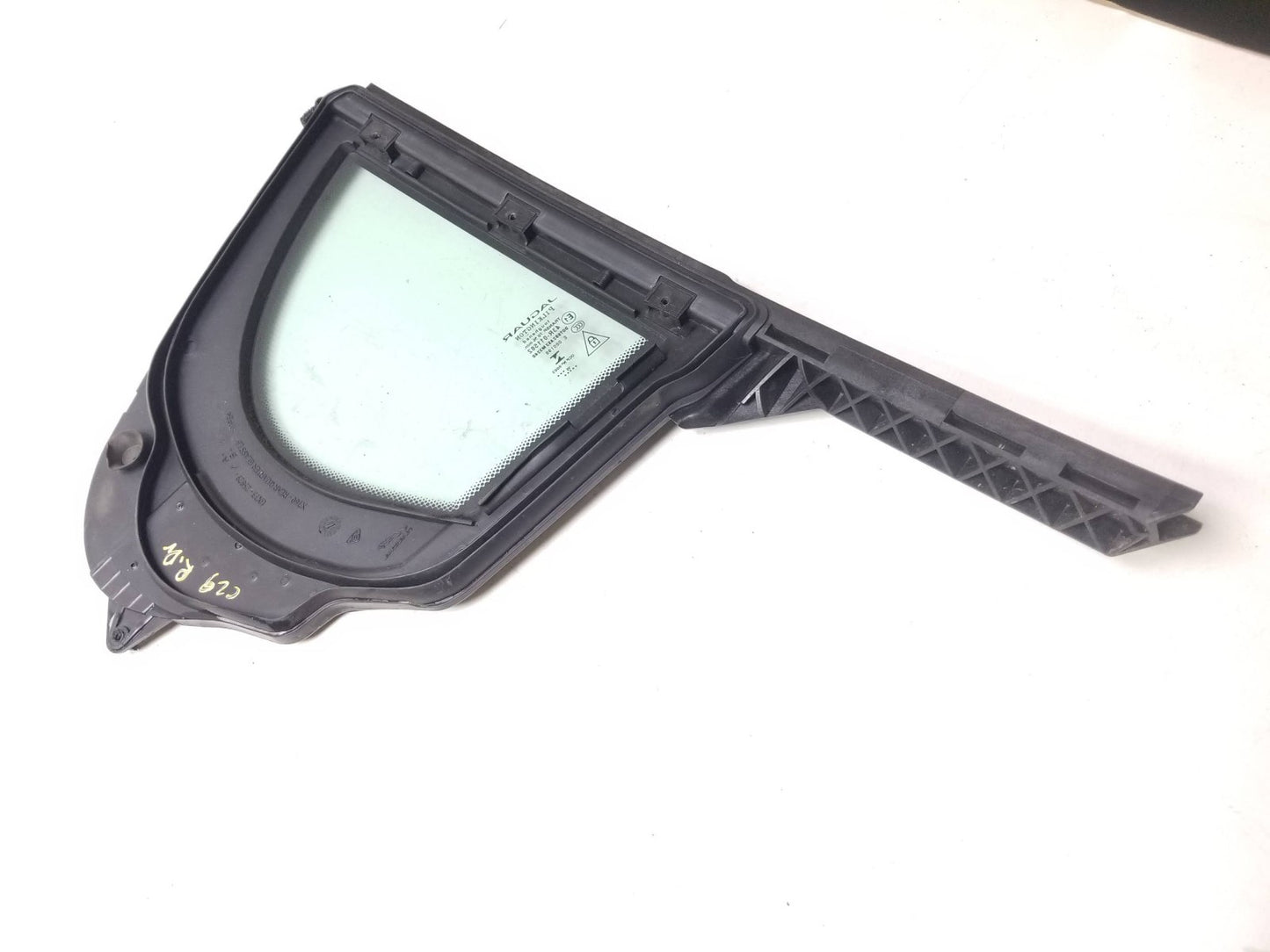 2017 Jaguar Xe Rear Driver Side Left Door Vent Window Glass OEM Gx73-25829-a