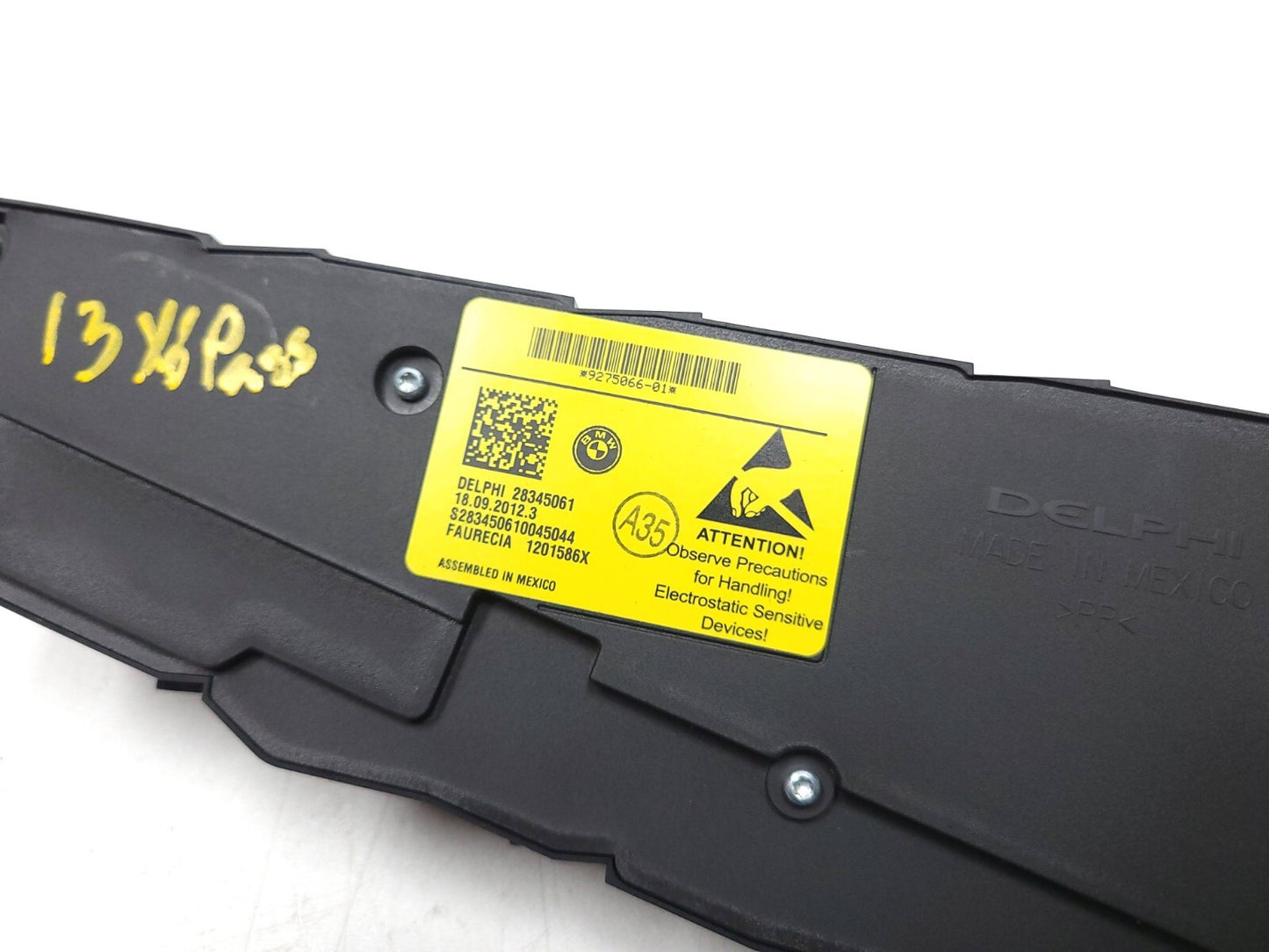 2012 - 2014 BMW X6 Front Adjustment Control Switch Driver Side Left OEM