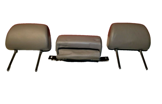 2006 Audi A8 Rear Seat Headrest 3pcs OEM