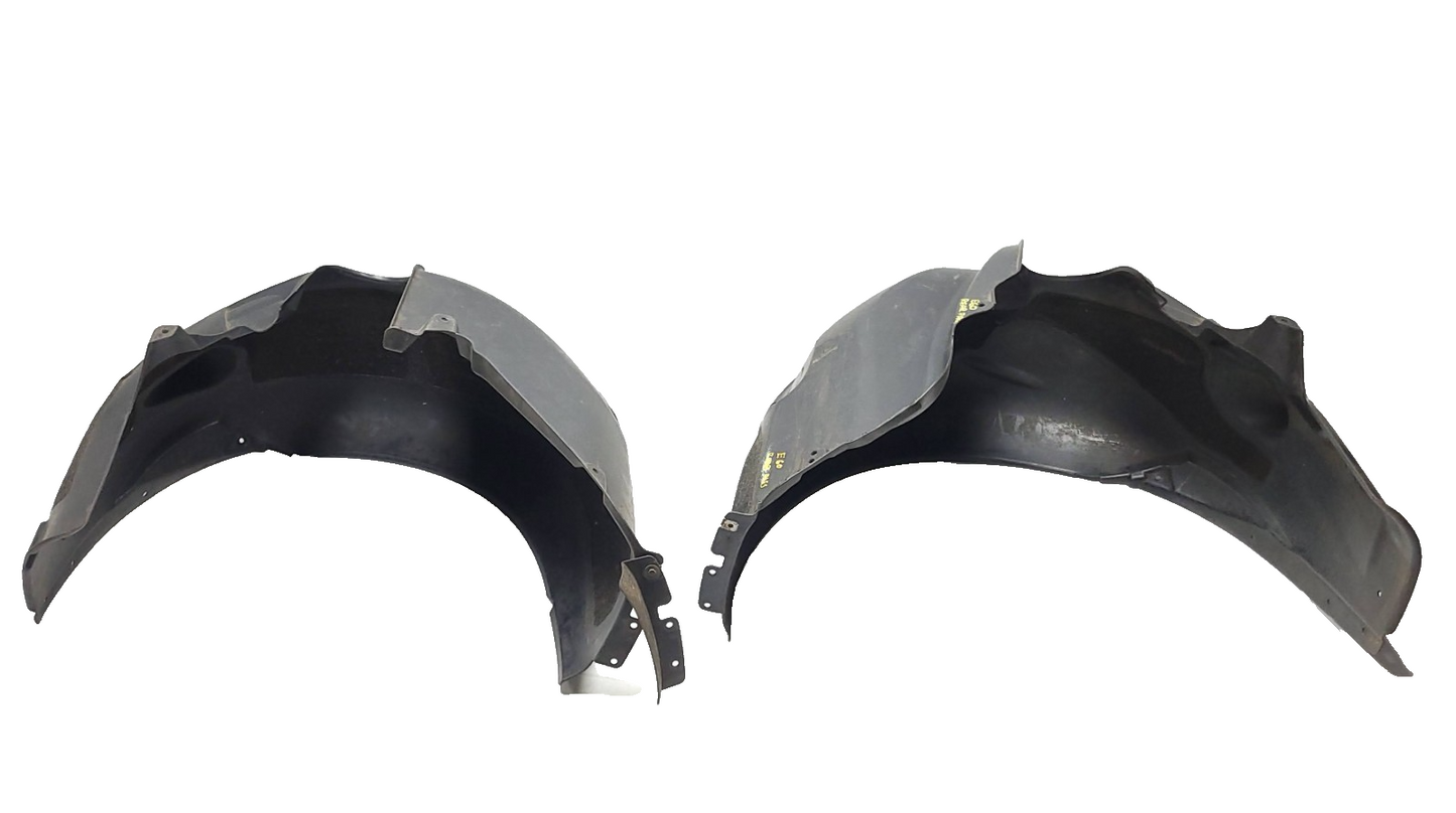2007 Bmw 5 Series Rear Fender Liner Splash Guard Left & Right 2pcs OEM