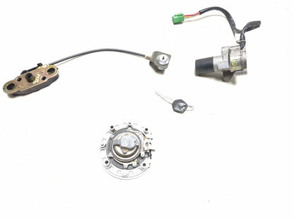 2006 Suzuki Gs 500fk Lock Ignition Switch & Lock Fuel Cap Set OEM