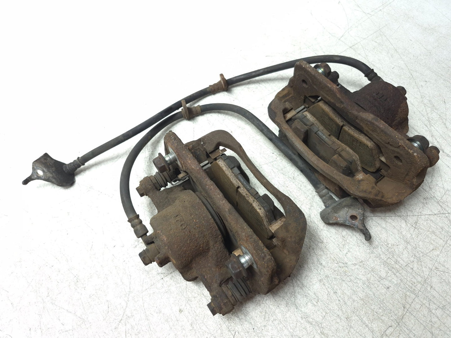 2012 Honda Cr-z Front Brake Caliper Left & Right OEM