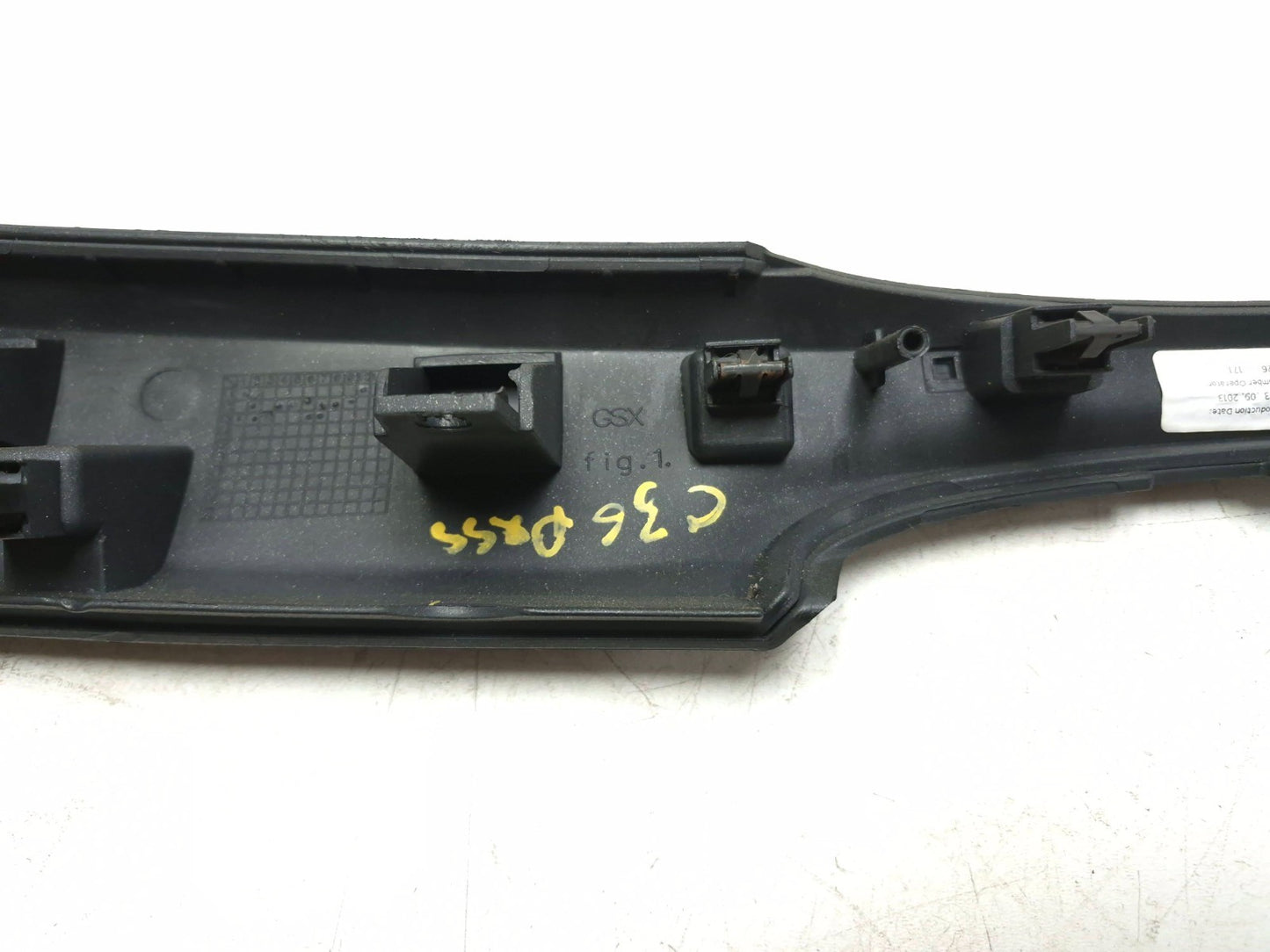 2014 Fiat 500l Dashboard Bezel Cover Trim W/ Air Vent 5pcs OEM