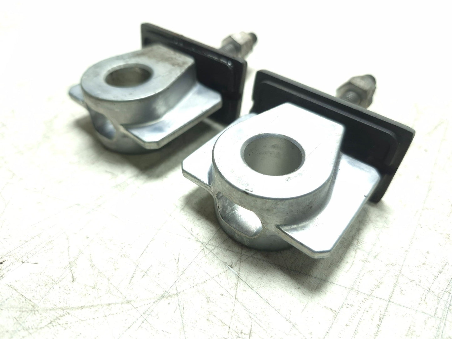 2019 Kawasaki Z400 Er400d Rear Wheel Chain Adjuster Pair OEM