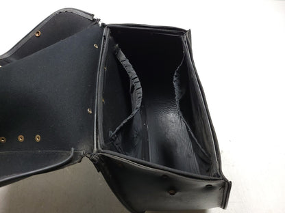 1998 - 2016 Yamaha V Star 650 Xvs650 Leather Saddlebag 2pcs OEM