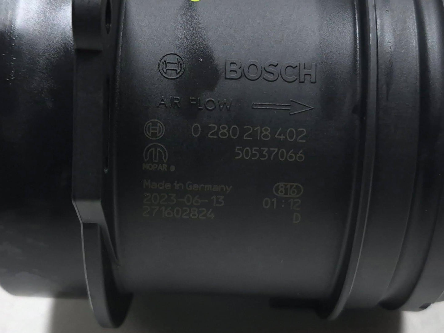 2024 Alfa Romeo Stelvio Air Mass Flow Meter Sensor OEM