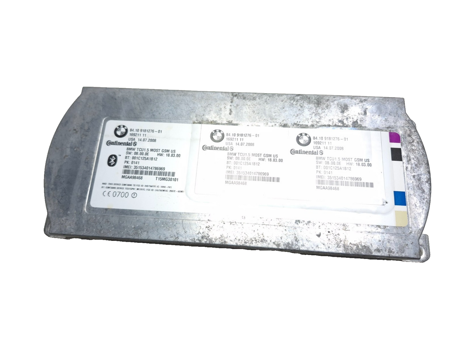 2008 BMW X6 E71 Telematic Bluetooth Control Module OEM