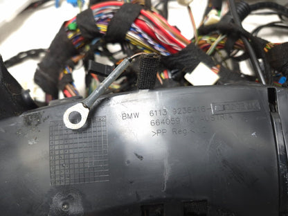 2013 BMW 328i F30 Main Body Wire Harness W/ Fuse Box OEM