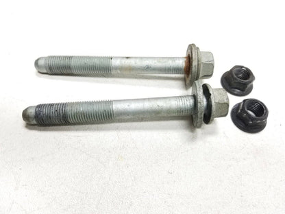 17 18 Kia Forte Front Crossmember Subframe Stay Bracket Pair OEM 49k Miles