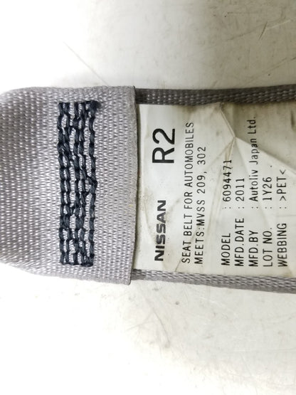 2008 - 2015 Nissan Rogue Rear Seat Belt Retractor 3pcs OEM