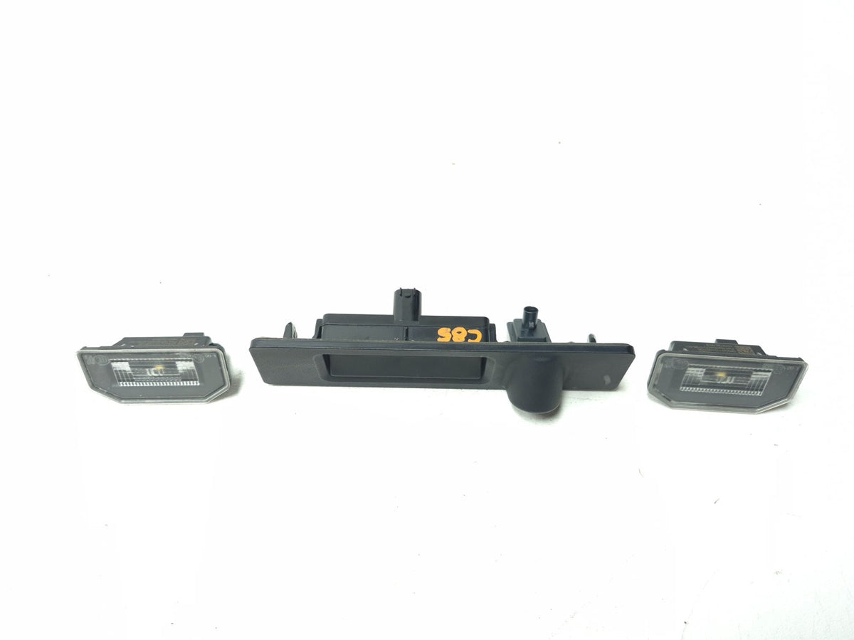 2022 Tesla Model 3 Rear Liftgate Handle W/camera & License Plate Light 3 Pcs OEM