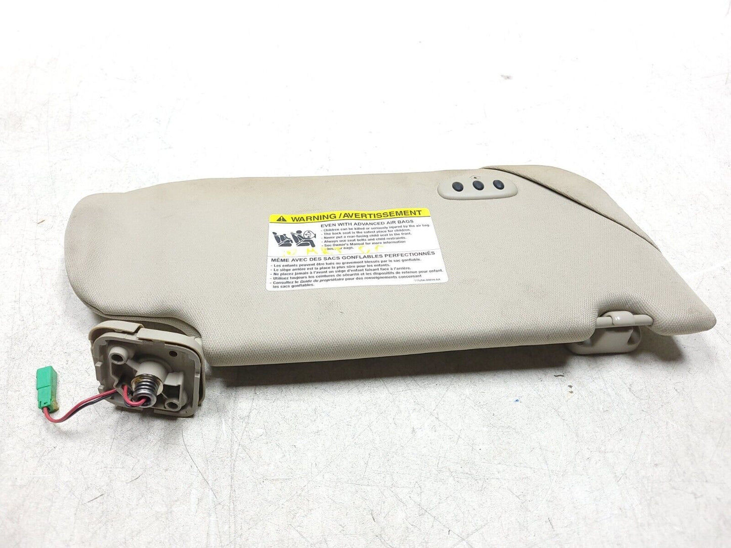 10-19 Lincoln MKT Sun Visor Pair OEM