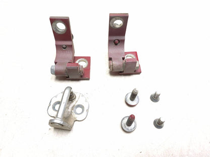 2013 Fiat 500 Turbo Driver Side Door Hinge 2pcs W/ Latch & Bolts OEM