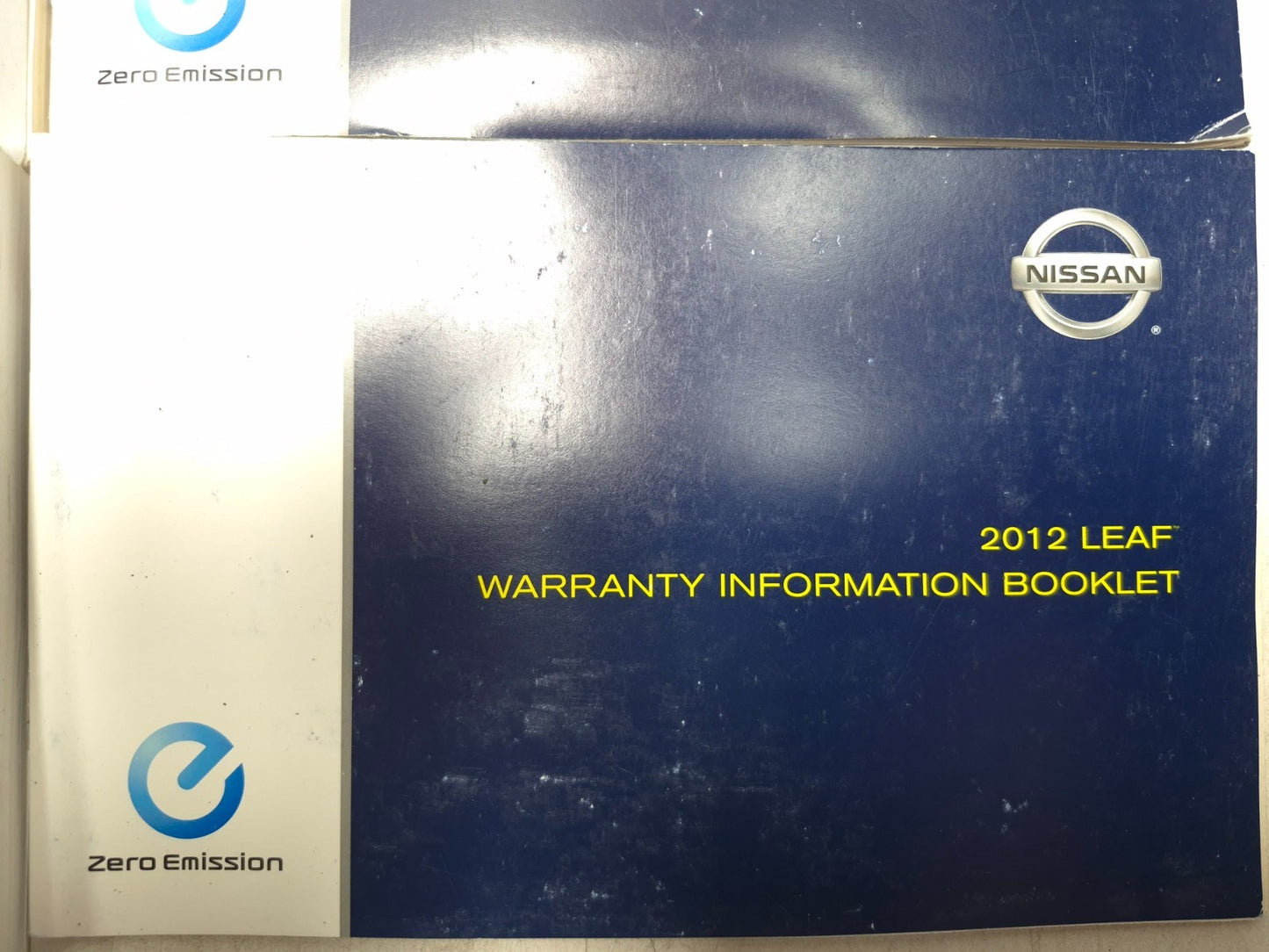 2012 Nissan Leaf Owner's Manual Set W/ Case OEM