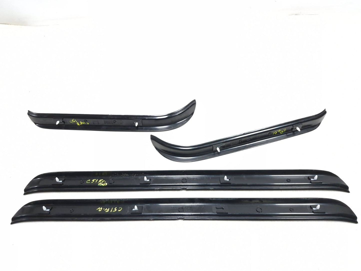 2007 Saab 9-5 Aero Door Step Trim Sill Molding 4pcs OEM