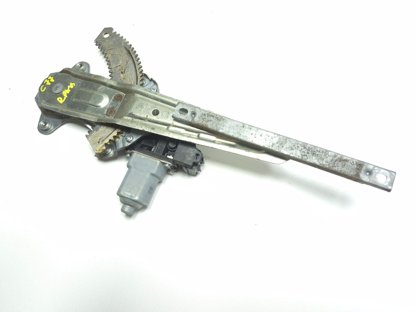 2012 Nissan Leaf Rear Door Window Regulator & Motor Passenger Side Right OEM