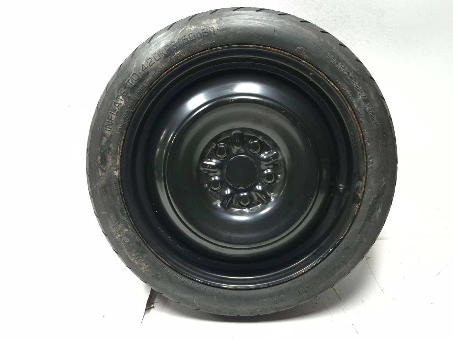 2010 Lexus Hs250h Wheel Spare Tire T145/70d17 OEM