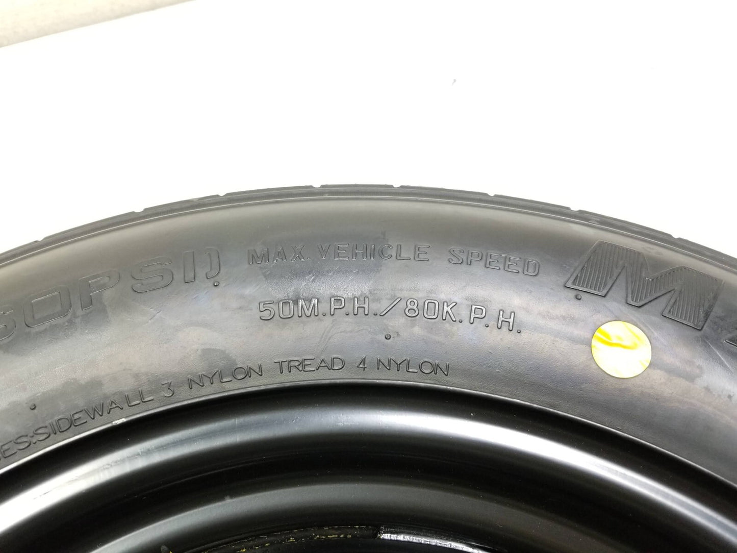 2011 - 2016 Kia Sportage Spare Tire T155/90d16 OEM