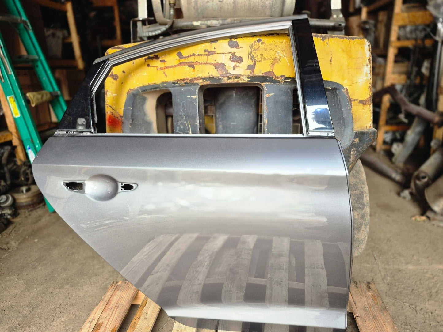 2018 Hyundai Sonata Sport Rear Door Shell Passenger Side Right OEM