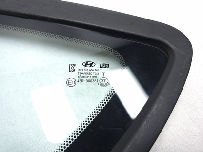 2014 Hyundai Accent Rear Left Quarter Glass OEM 87810-1r210