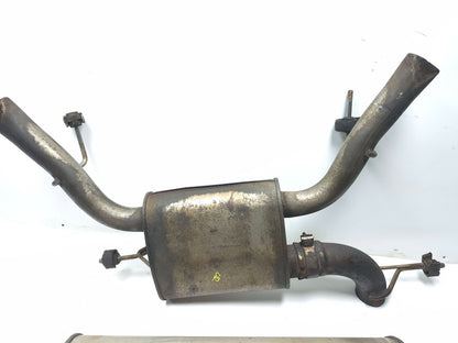 2013 Cadillac Escalade Esv Platinum 6.2l Rear Exhaust Muffler Pair OEM