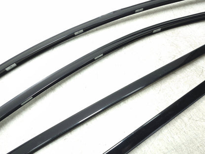 2008 BMW X6 E71 Front Windshield Drip Trim Molding Left & Right 4pcs OEM