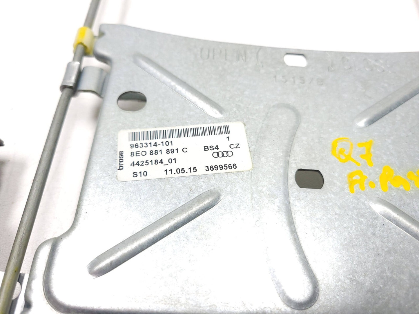 2015 Audi Q7 Front Seat Lumbar Support Passenger Side Right OEM