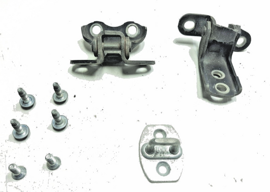2011 Scion Tc Front Right Passenger Door Hinge Upper & Lower OEM