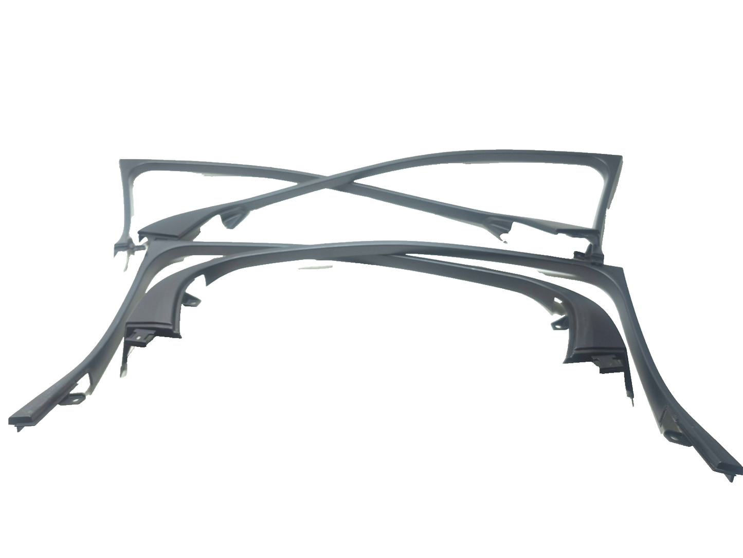 2009 Lexus IS250 Door Frame Garnish Trim Front & Rear 4pcs OEM