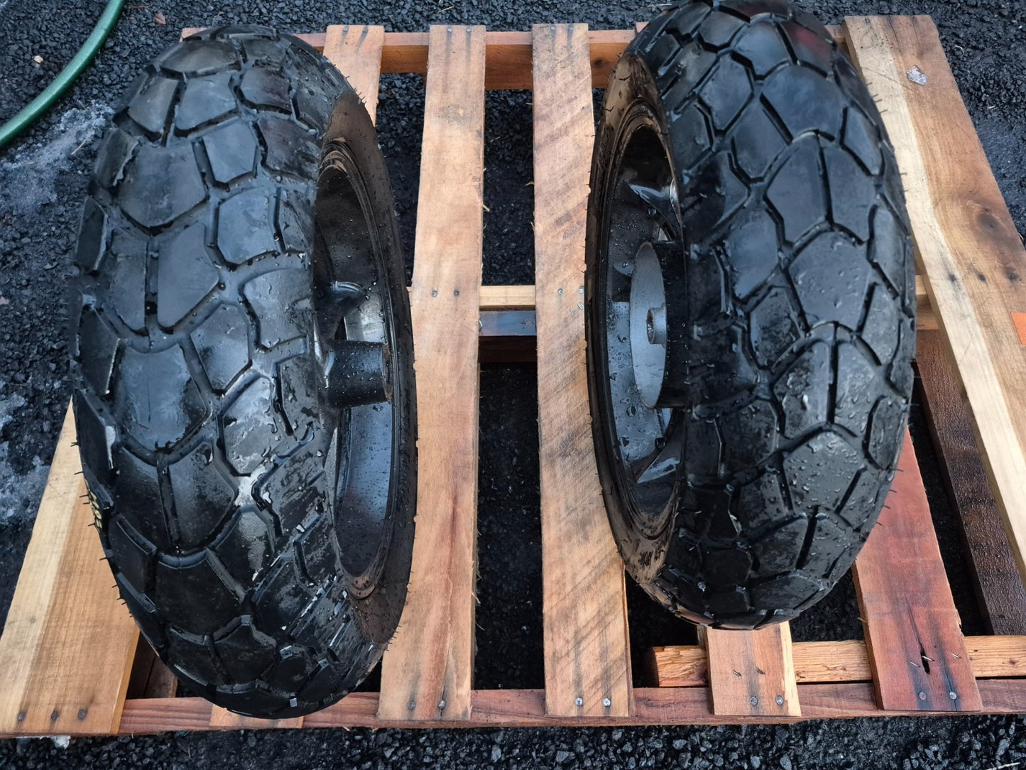 2023 Qianxin Fy200t Rear & Front Wheel W/ Tire Pair 130/70/13 OEM