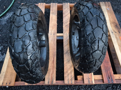 2023 Qianxin Fy200t Rear & Front Wheel W/ Tire Pair 130/70/13 OEM