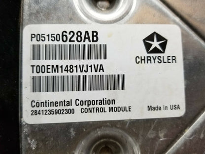 2011 Chrysler 200 S Convertible Engine Computer Control Module Ecm Ecu OEM
