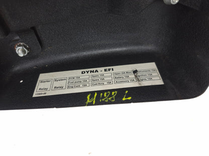 2008 Harley-davidson Dyna Fat Bob Fxdf Left Side Cover Panel Black  OEM