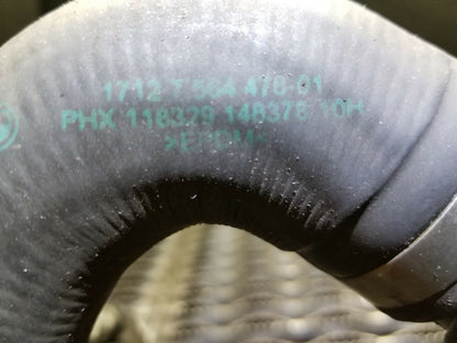 2011 2012 2013 BMW 128i Radiator Lower Coolant Water Hose Pipe Line OEM