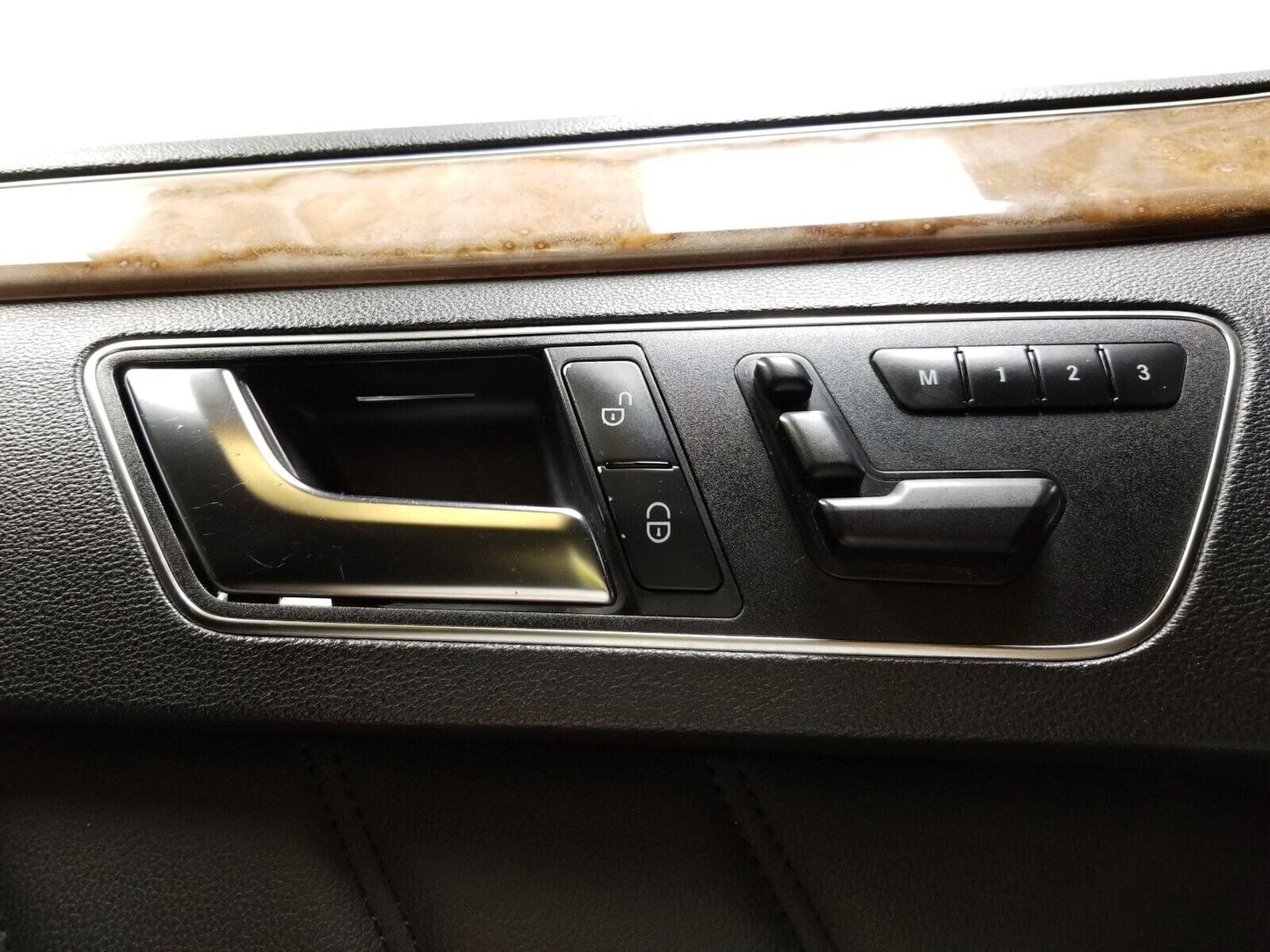 10-13 Mercedes W212 E350 E500 E550 Door Panel Trim Front Driver Side Left OEM