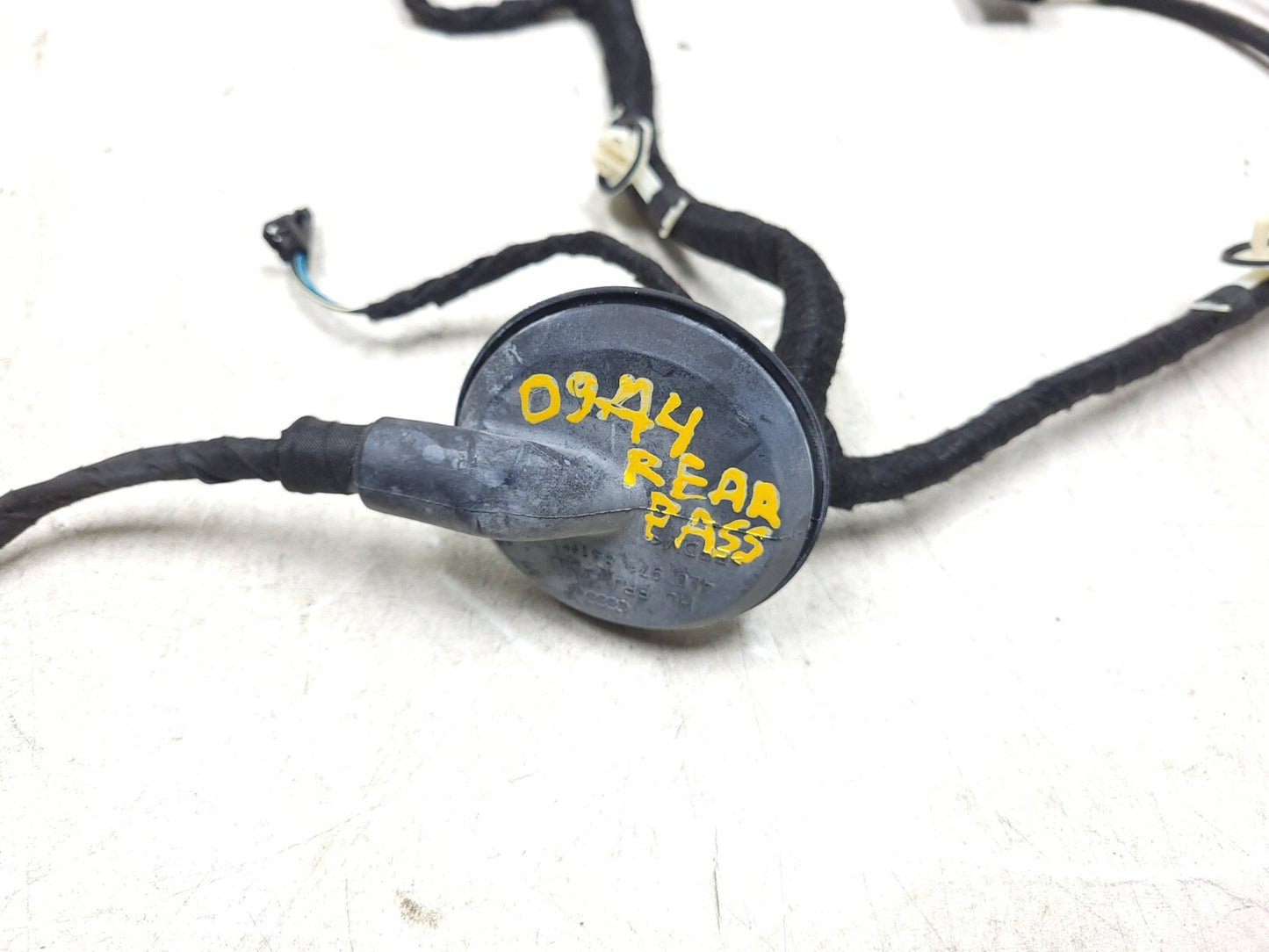 2009 - 2016 Audi A4 S4 Sedan Rear Door Wire Harness Passenger Side Right OEM