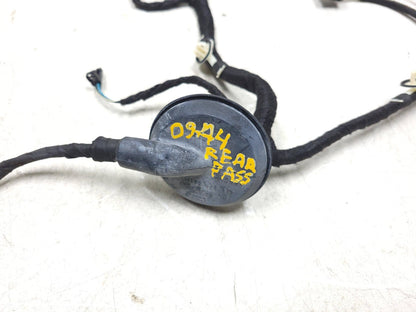 2009 - 2016 Audi A4 S4 Sedan Rear Door Wire Harness Passenger Side Right OEM