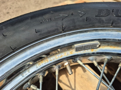 2006 Suzuki Gz250 Wheel Rim W/ Tire Front & Rear Pair R 16 R 15 OEM