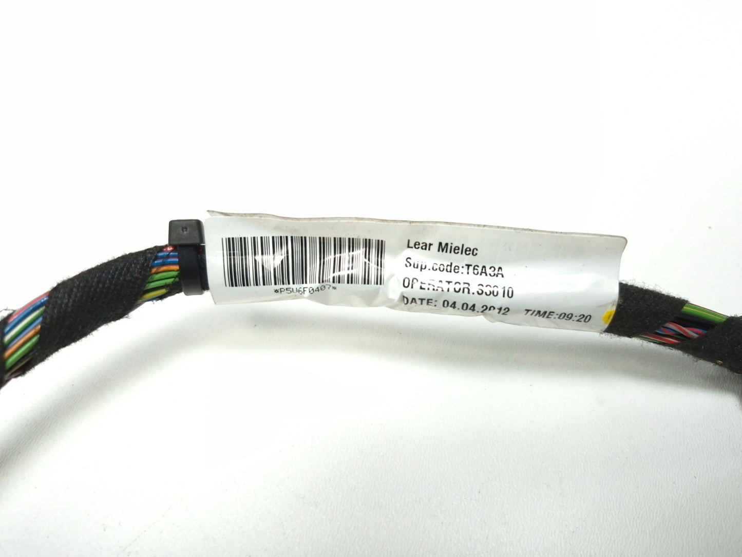 2012 Volvo C30 Front Door Wire Harness Left Driver Side 31295046 OEM