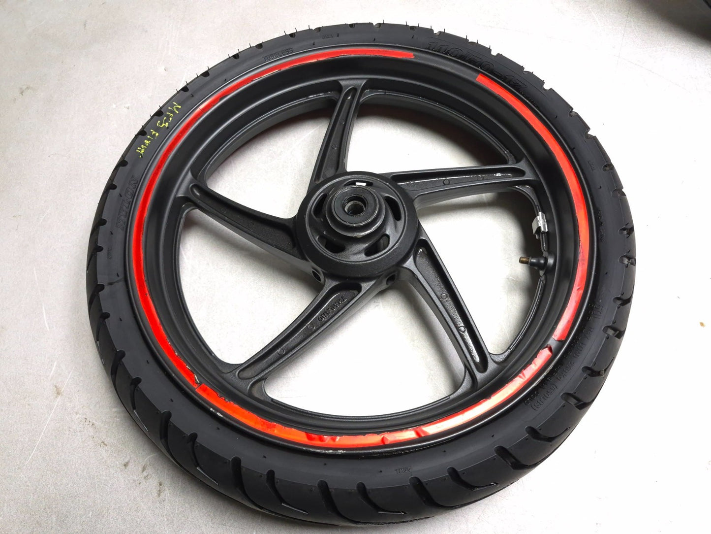 2019 Honda Cbr300r Rear & Front Wheel W/ Tire Pair R 17 OEM