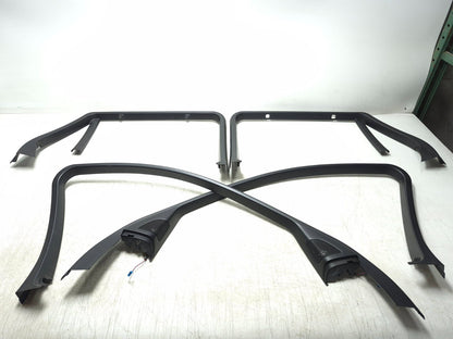 2008 BMW X6 E71 Door Window Frame Trim Cover Panel Front & Rear 4pcs OEM