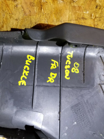 07 08 09 Hyundai Tucson Front Left Driver Seat Cushion Shield Cover Trim OEM 89k