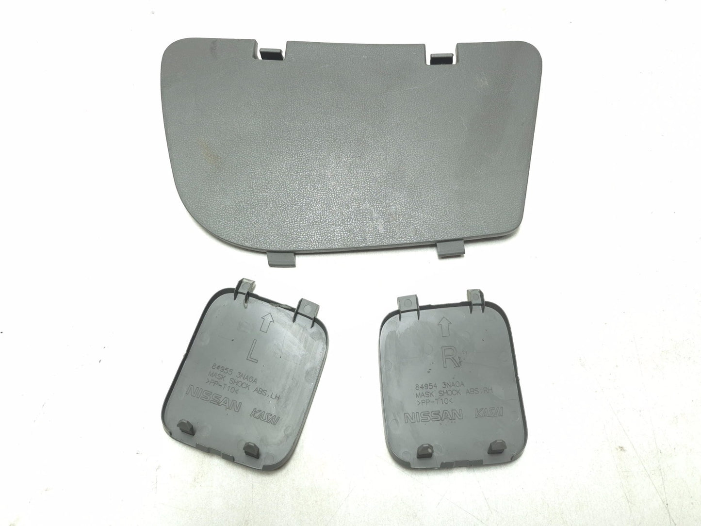2012 Nissan Leaf Rear Storage Compartment Cover Lid 3pcs OEM