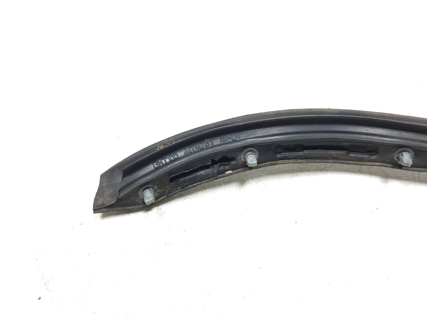 10-16 Cadillac SRX Rear Door Weatherstrip Seal Pillar Molding Driver Side OEM