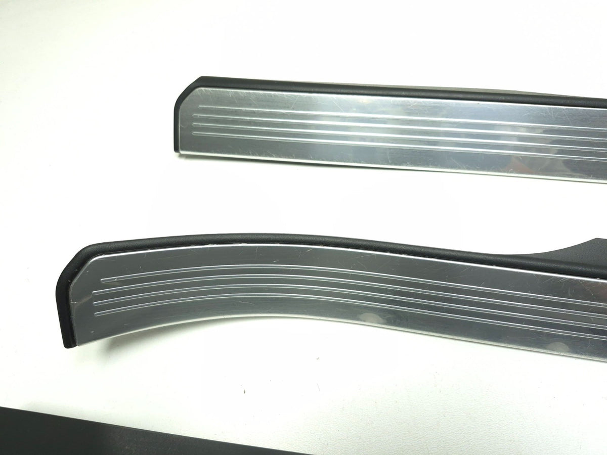 2010 Mercedes S400 W221 Door Sill Scuff Plate Trim Front & Rear OEM