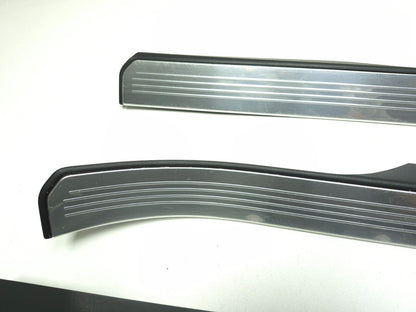 2010 Mercedes S400 W221 Door Sill Scuff Plate Trim Front & Rear OEM