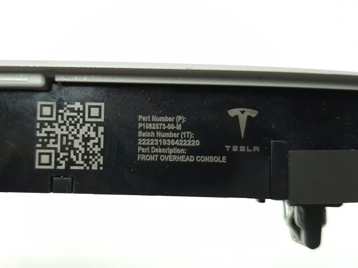 2022 Tesla Model 3 Overhead Console Dome Light Pair 1092575-00-j OEM