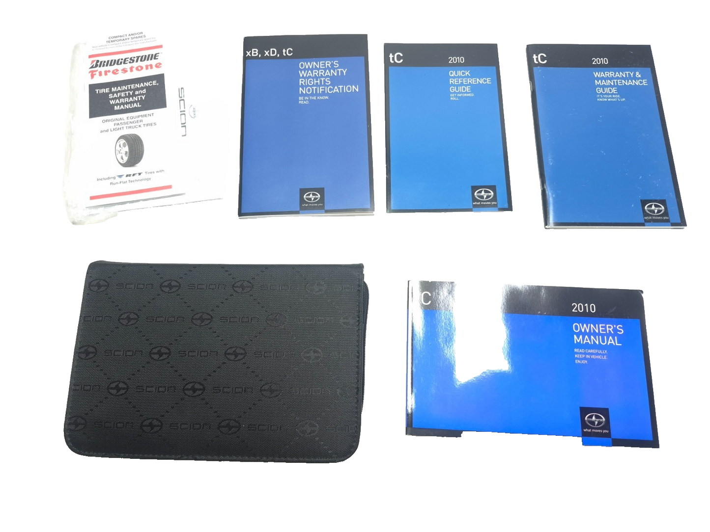 2010 Scion Tc Manual Owner OEM